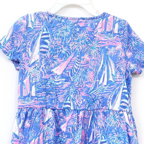 Lilly Pulitzer Girls Mini Geanna Swing Dress Short Sleeve S 4-5 Years NWD 281953 - Picture 5 of 10